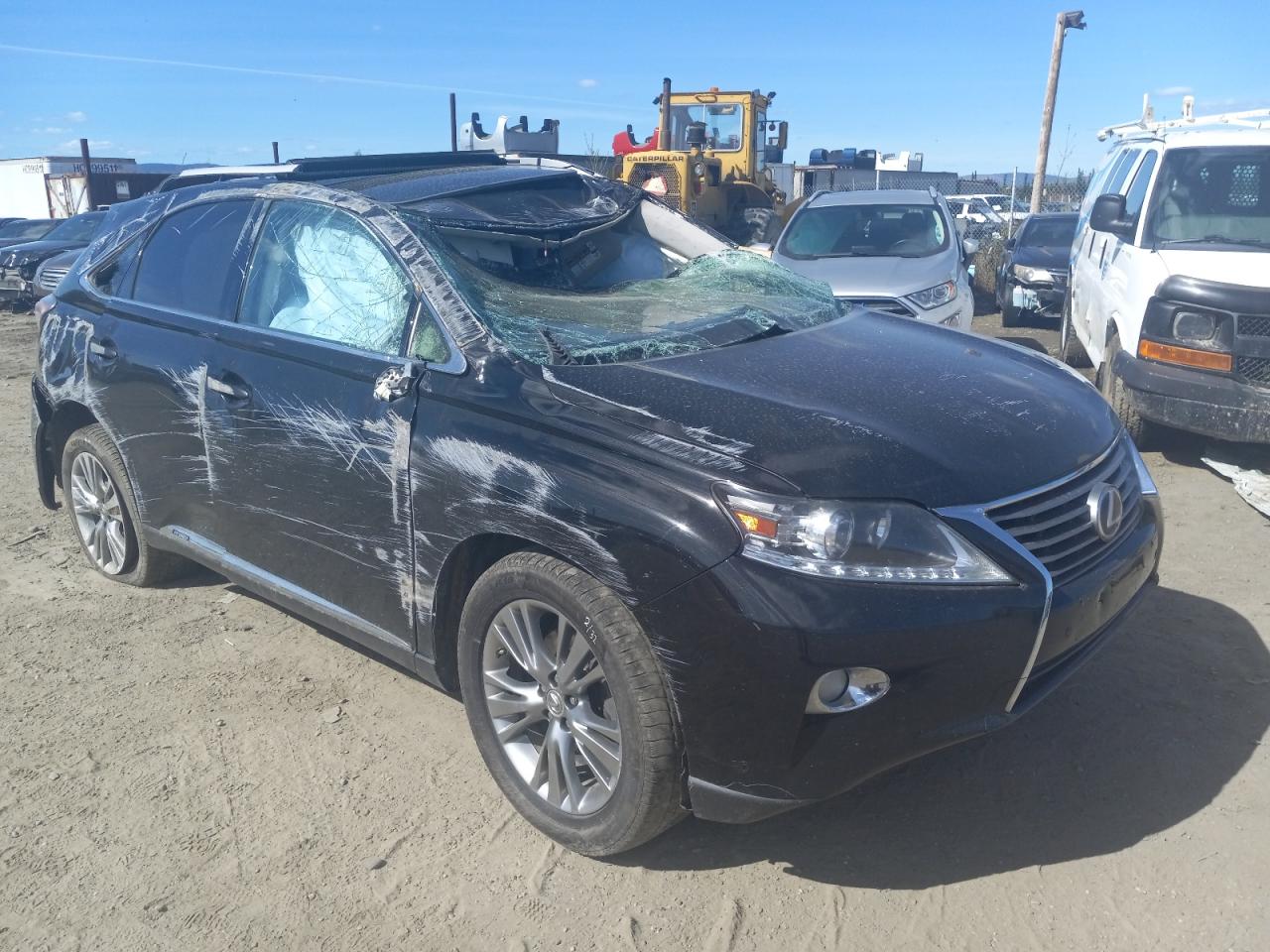 VIN JTJBC1BA9D2060863 2013 LEXUS RX450 no.4