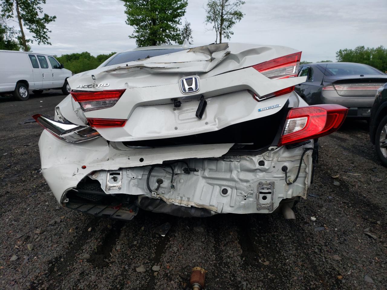 2022 Honda Accord Hybrid Exl VIN: 1HGCV3F50NA013322 Lot: 55360424