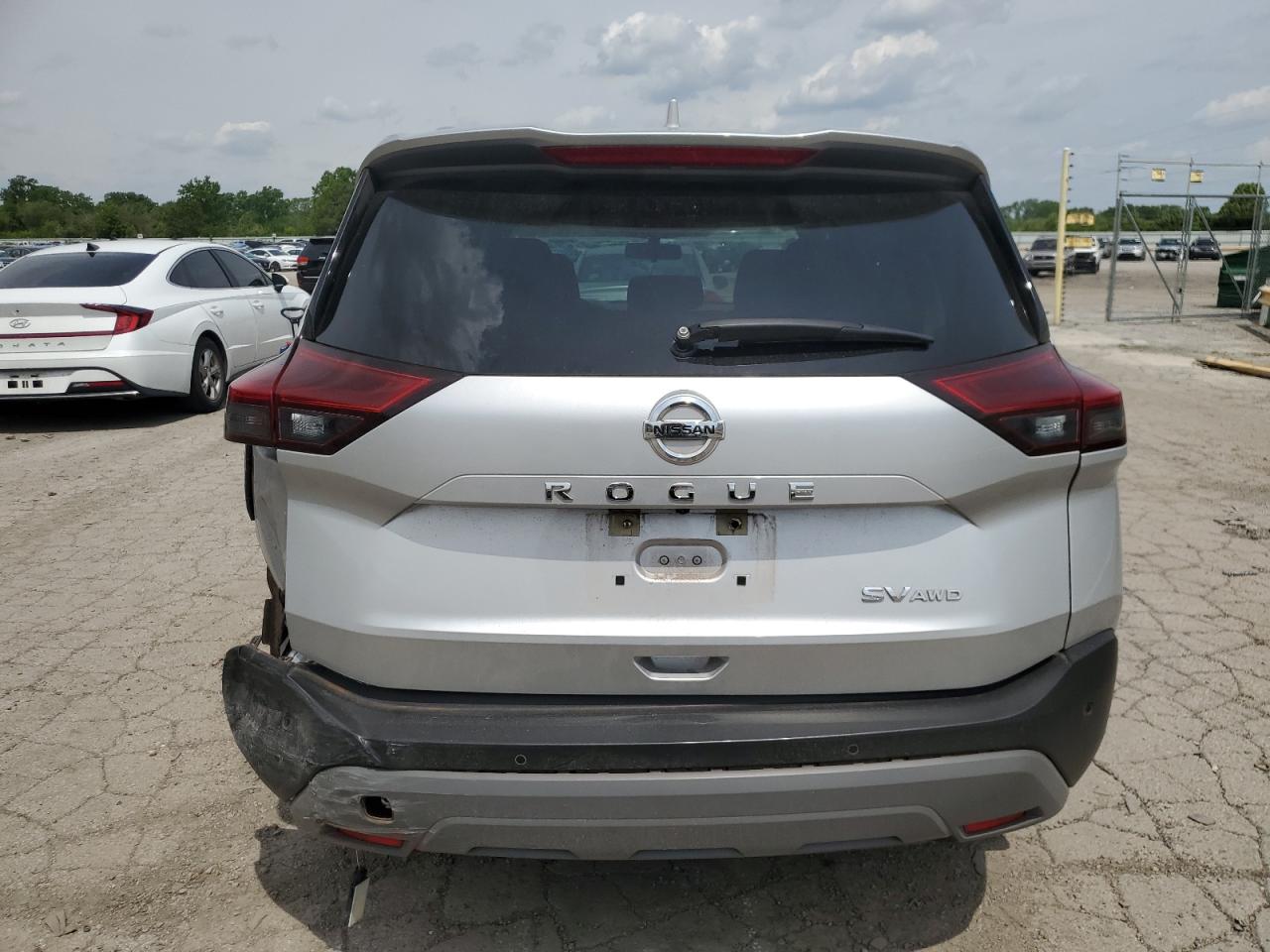 2021 Nissan Rogue Sv VIN: JN8BT3BB4MW450211 Lot: 55002284