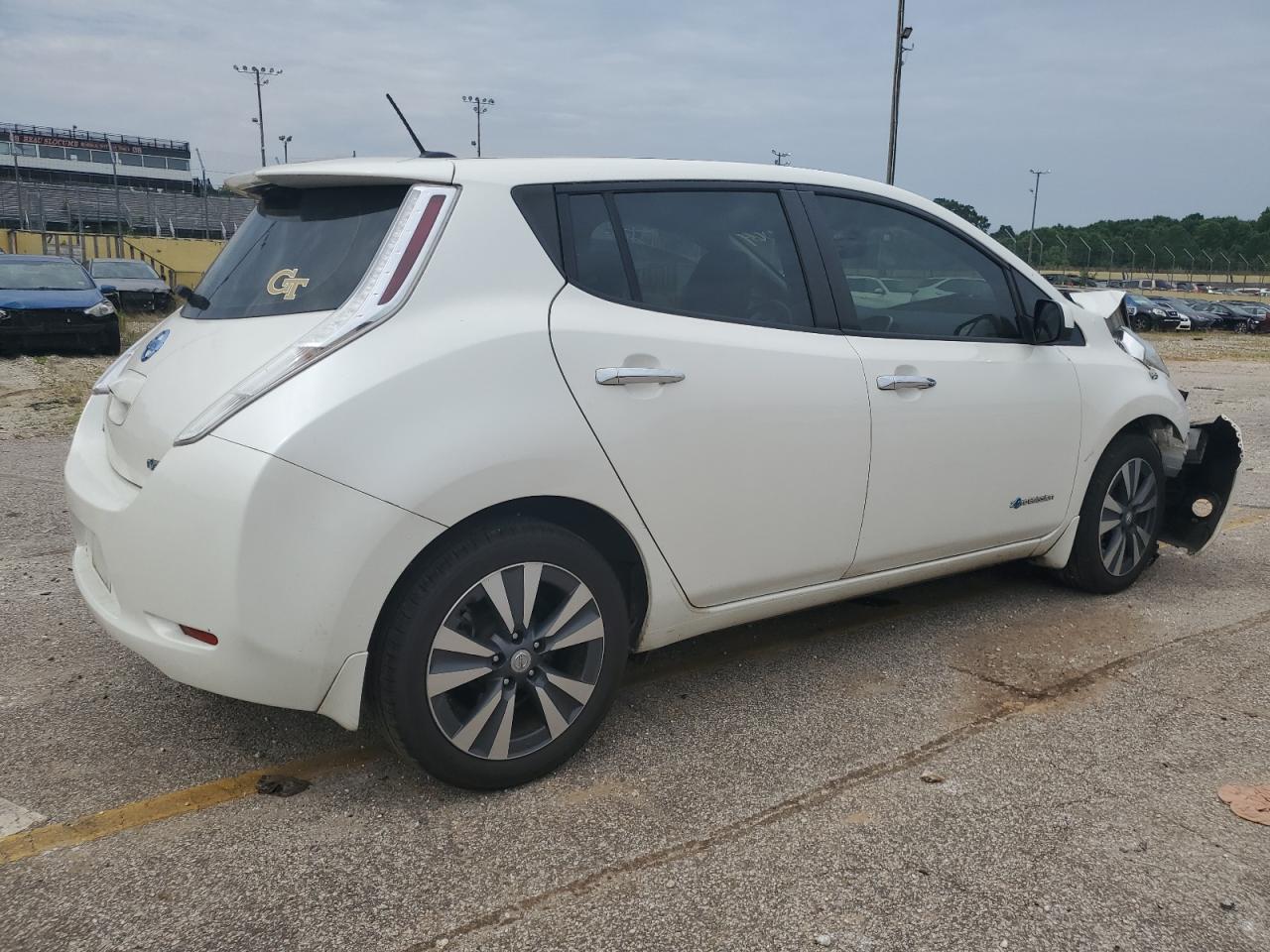 2015 Nissan Leaf S VIN: 1N4AZ0CP8FC321199 Lot: 55844064