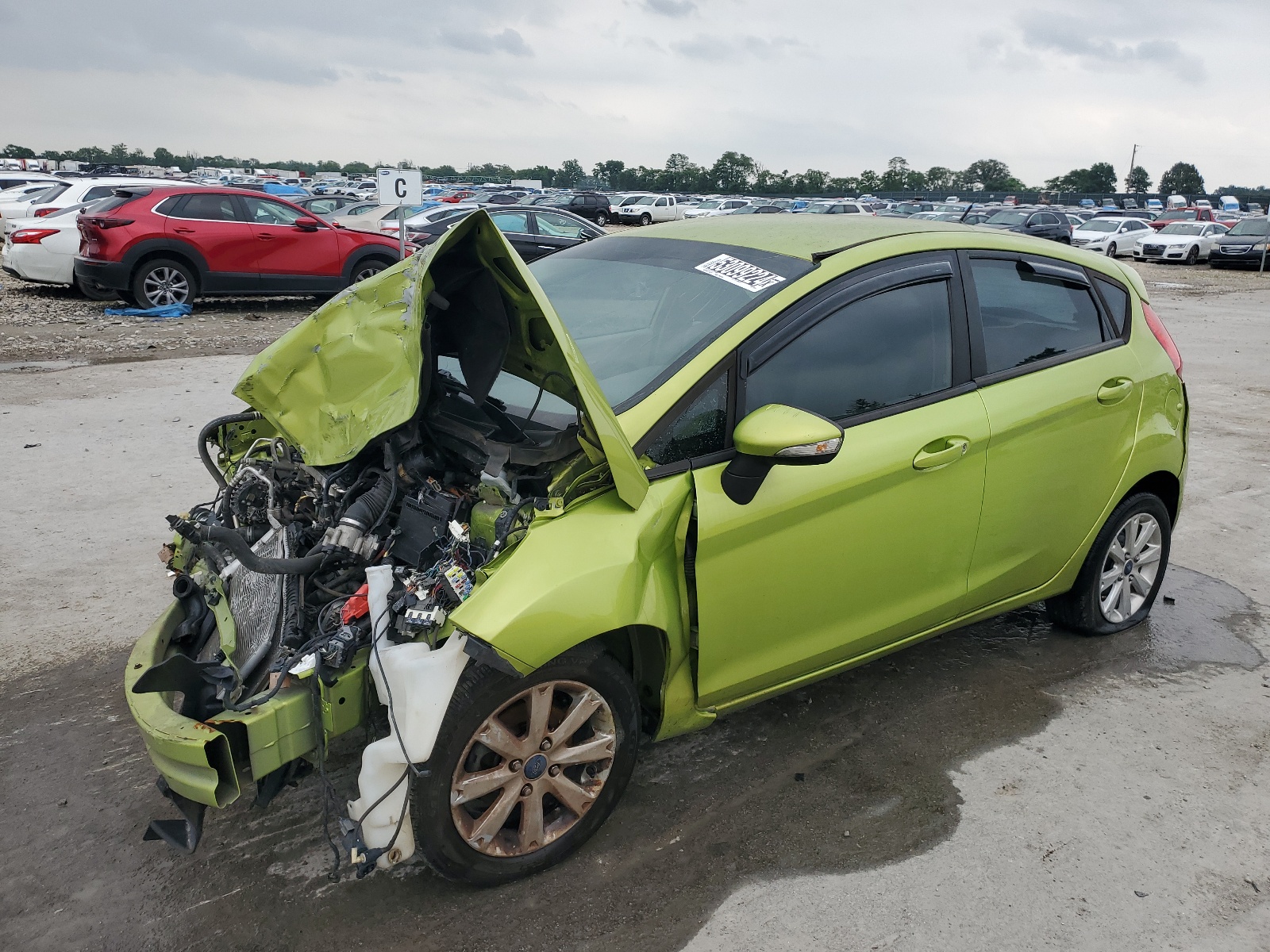 2013 Ford Fiesta Se vin: 3FADP4EJ5DM192076