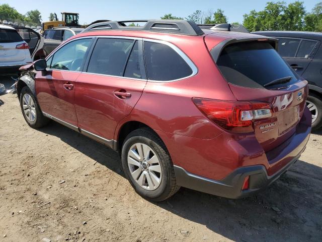  SUBARU OUTBACK 2018 Красный