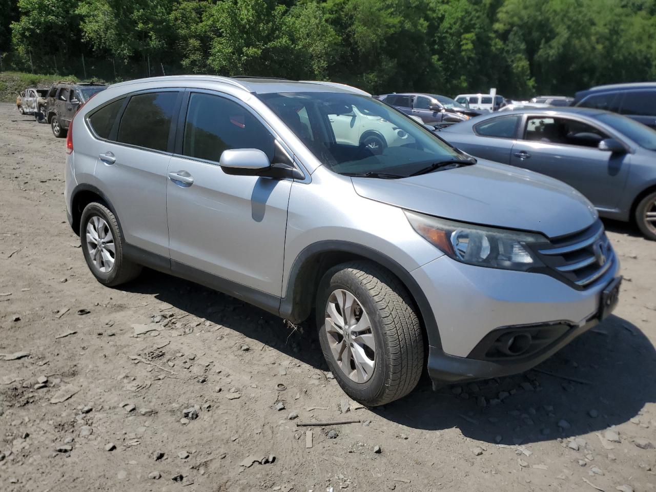 2HKRM4H71EH621973 2014 Honda Cr-V Exl