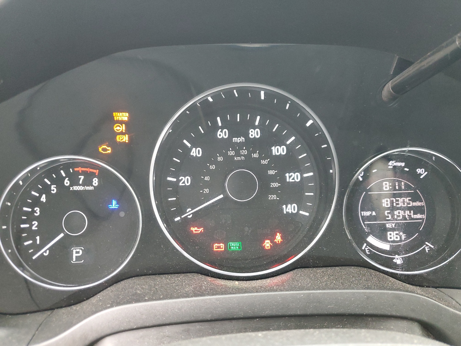 3CZRU5H75GM717070 2016 Honda Hr-V Exl