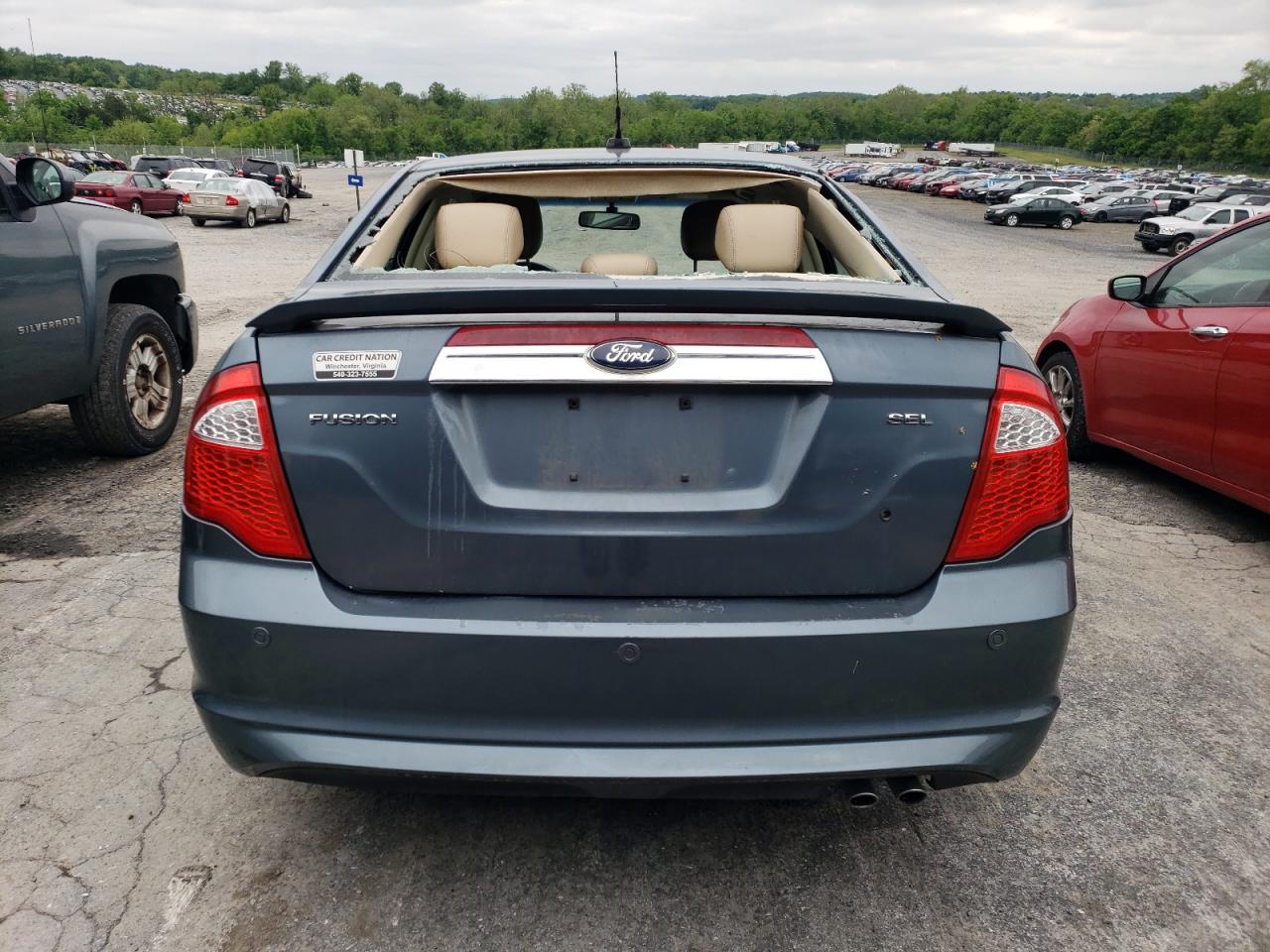 2012 Ford Fusion Sel VIN: 3FAHP0JA1CR203706 Lot: 54683034