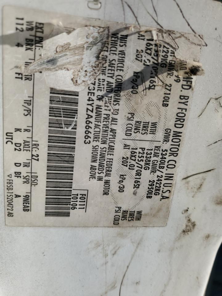 2000 Ford Explorer Xlt VIN: 1FMZU73E4YZA66663 Lot: 54628894