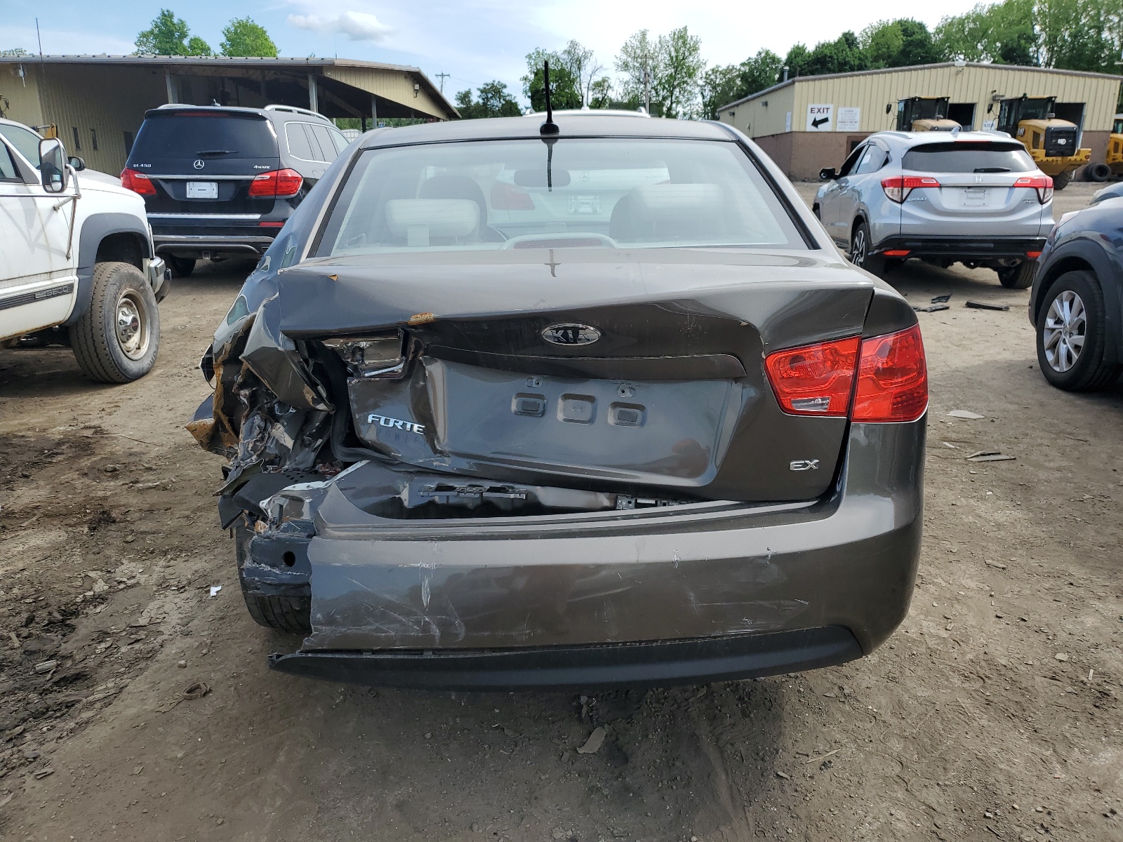 KNAFU4A23A5139580 2010 Kia Forte Ex