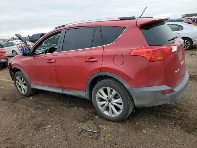  TOYOTA RAV4 2013 Красный