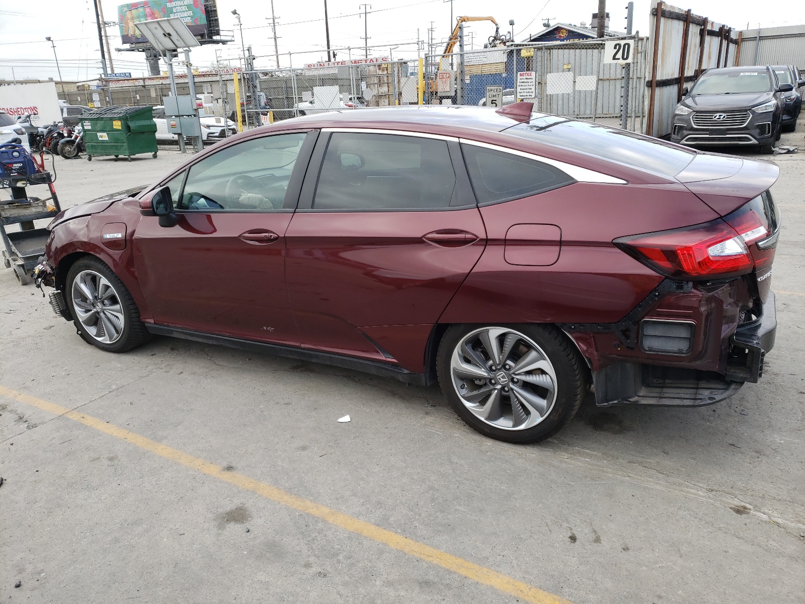 2018 Honda Clarity Touring vin: JHMZC5F35JC023477