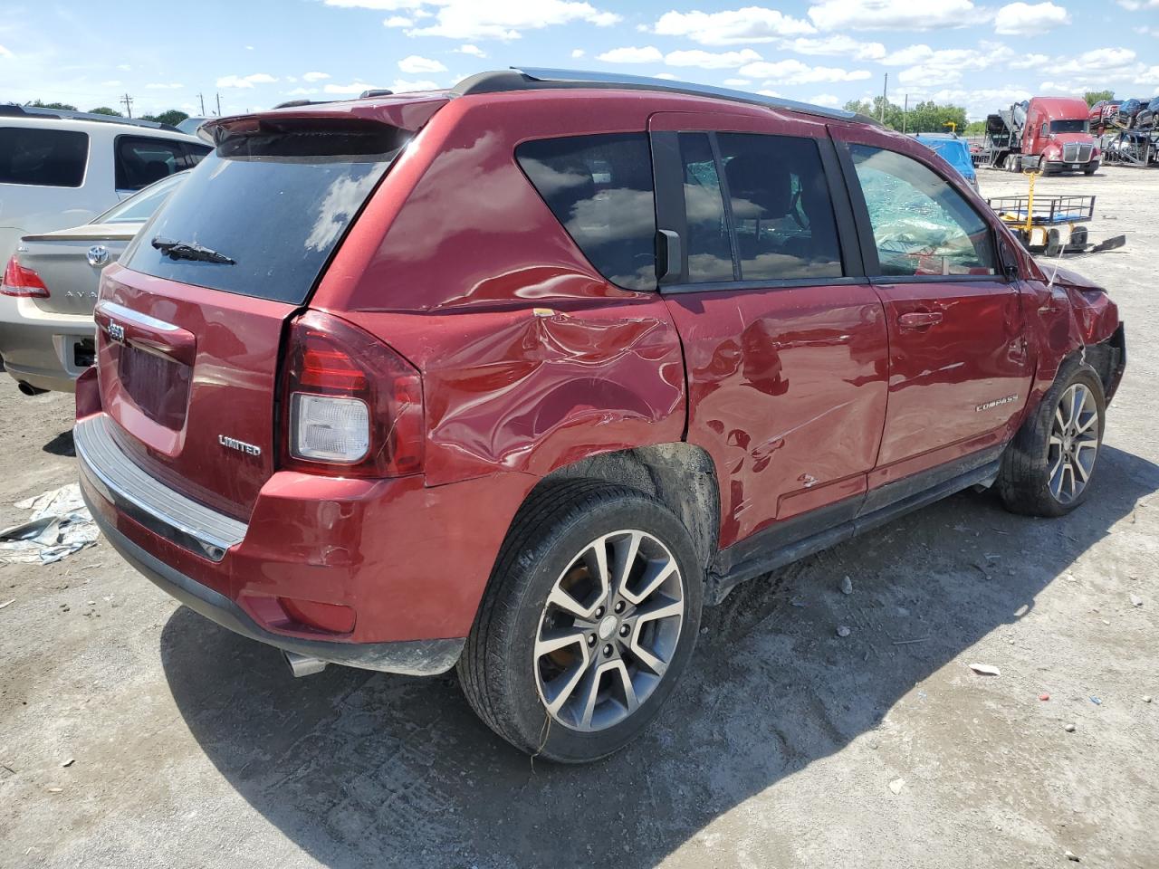 VIN 1C4NJDCB2FD383254 2015 JEEP COMPASS no.3