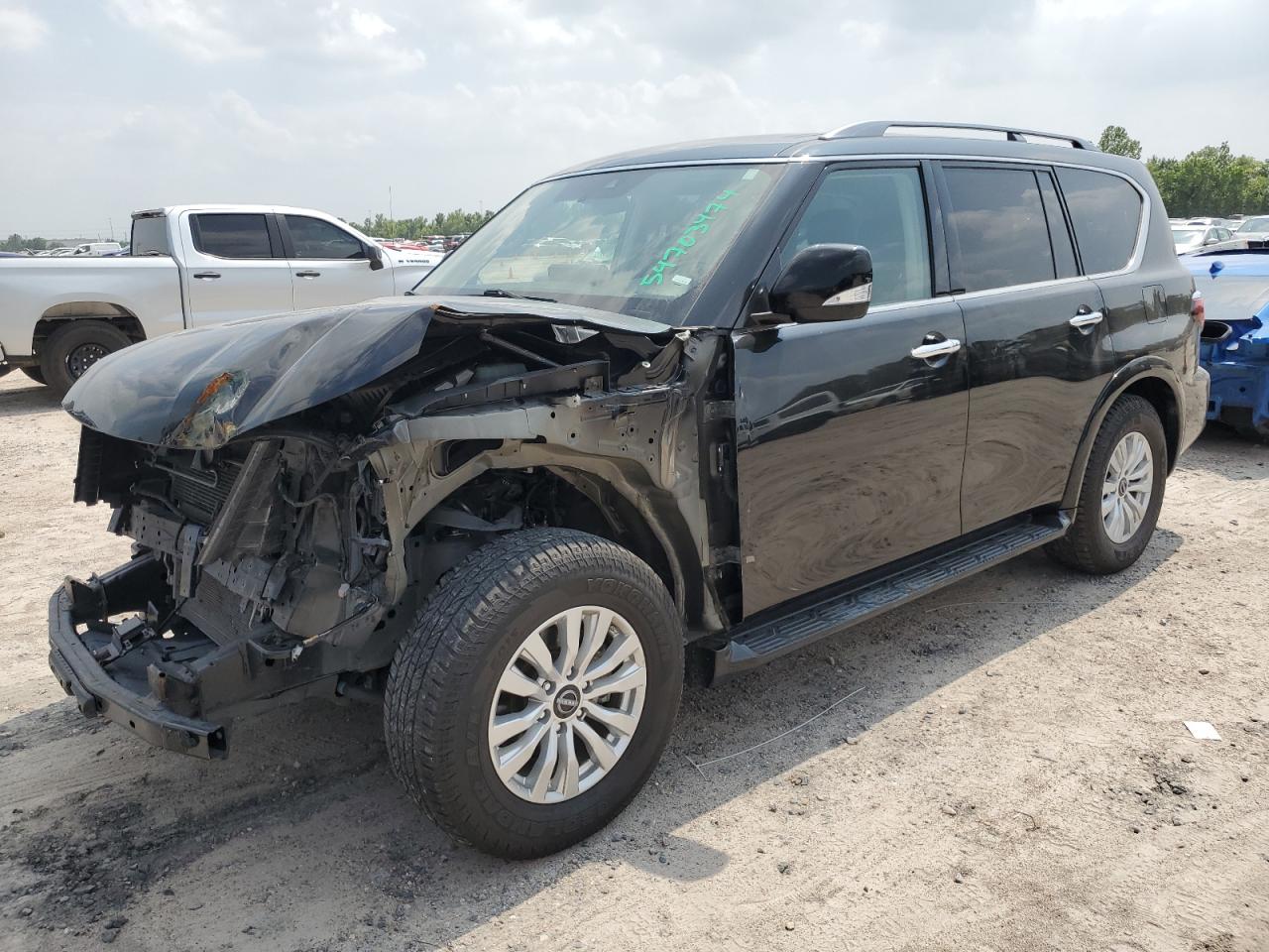 2021 Nissan Armada Sv VIN: JN8AY2AC2M9147430 Lot: 54703474