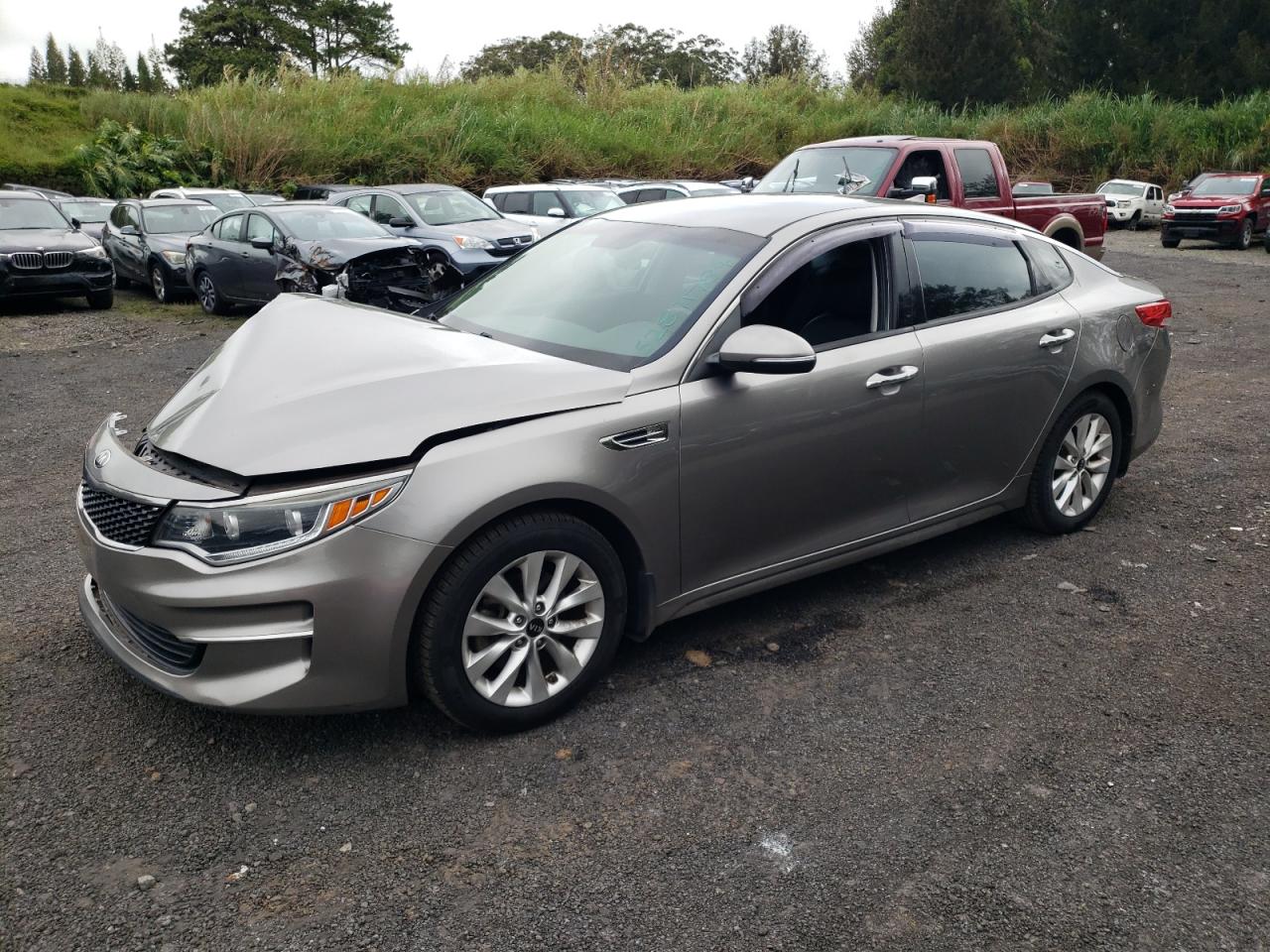 2017 Kia Optima Ex VIN: 5XXGU4L35HG158831 Lot: 52871784