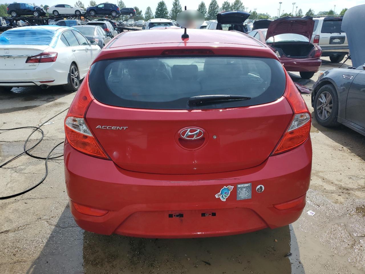 2012 Hyundai Accent Gls VIN: KMHCT5AE9CU016105 Lot: 55514584