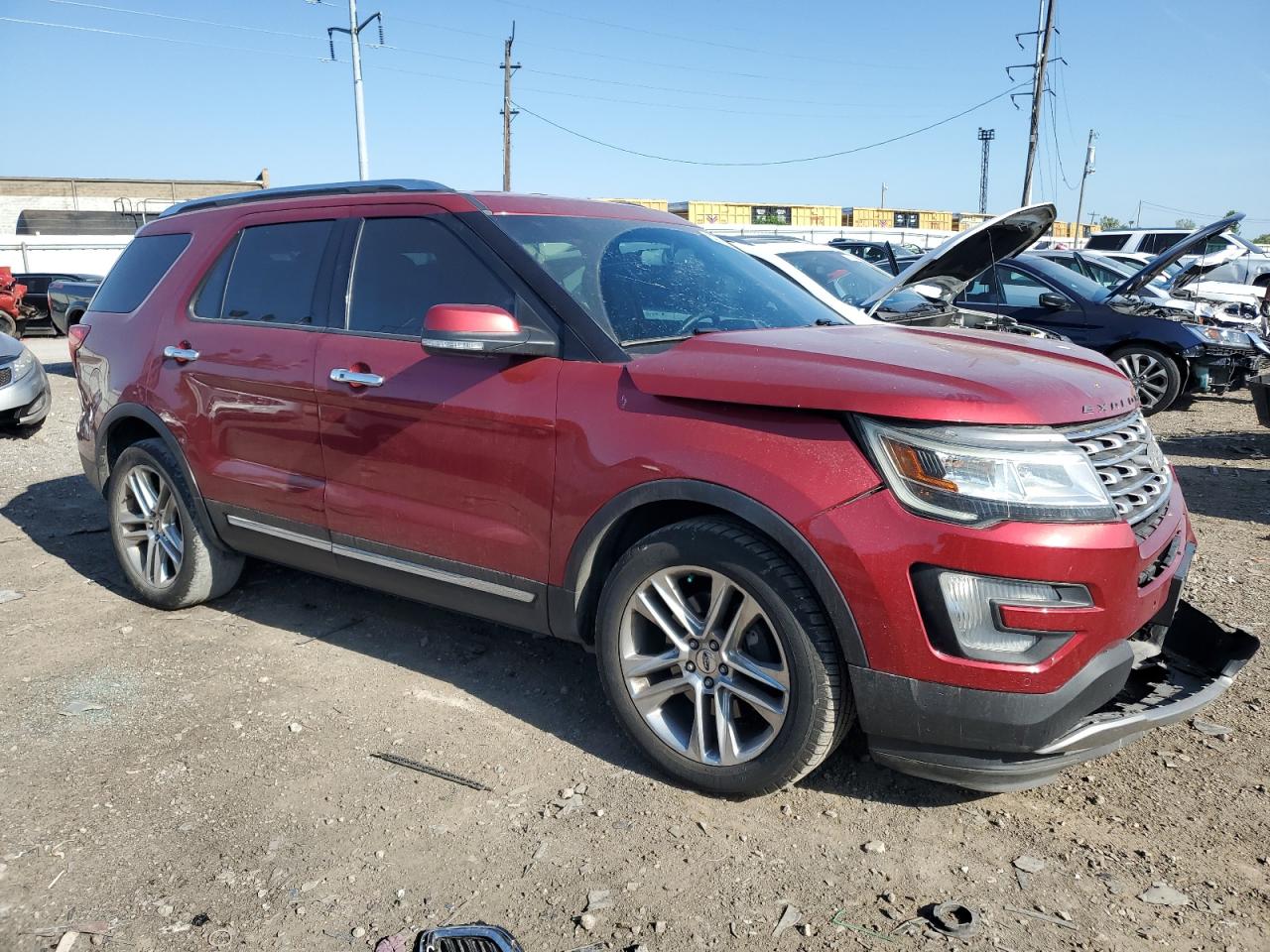 2016 Ford Explorer Limited VIN: 1FM5K7FH3GGD10582 Lot: 52749074