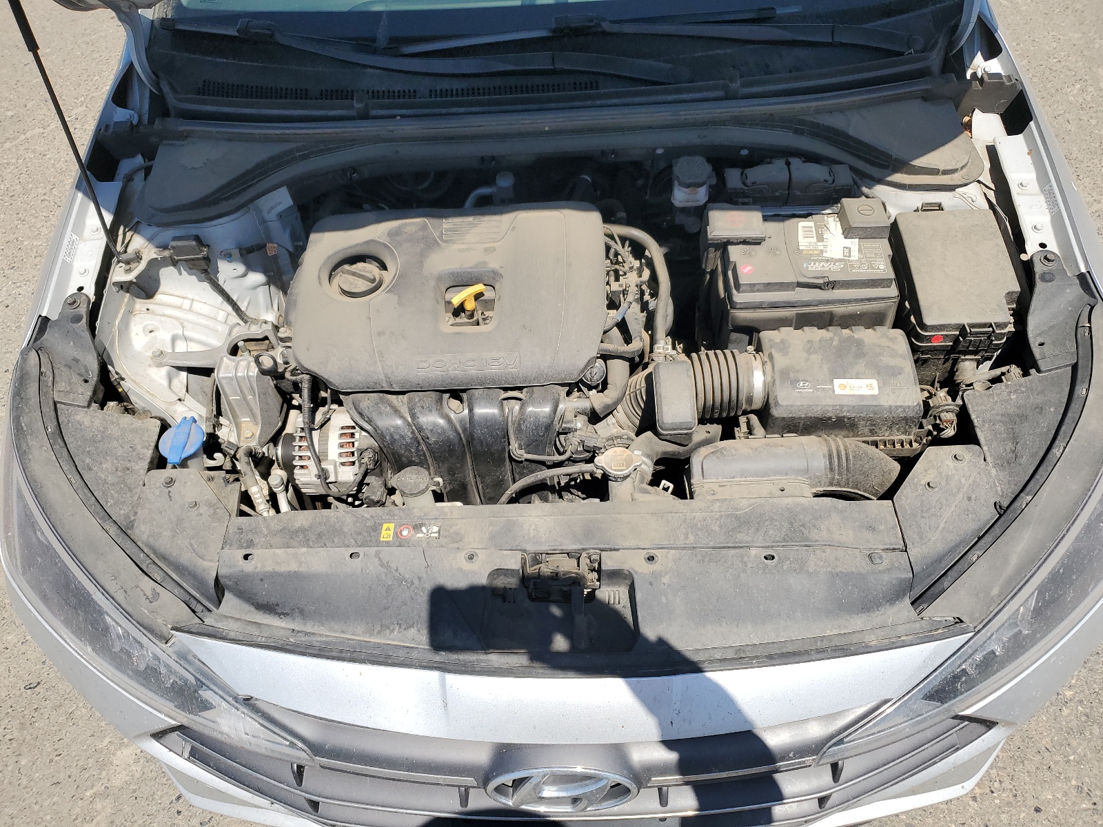 KMHD84LFXKU746318 2019 Hyundai Elantra Sel