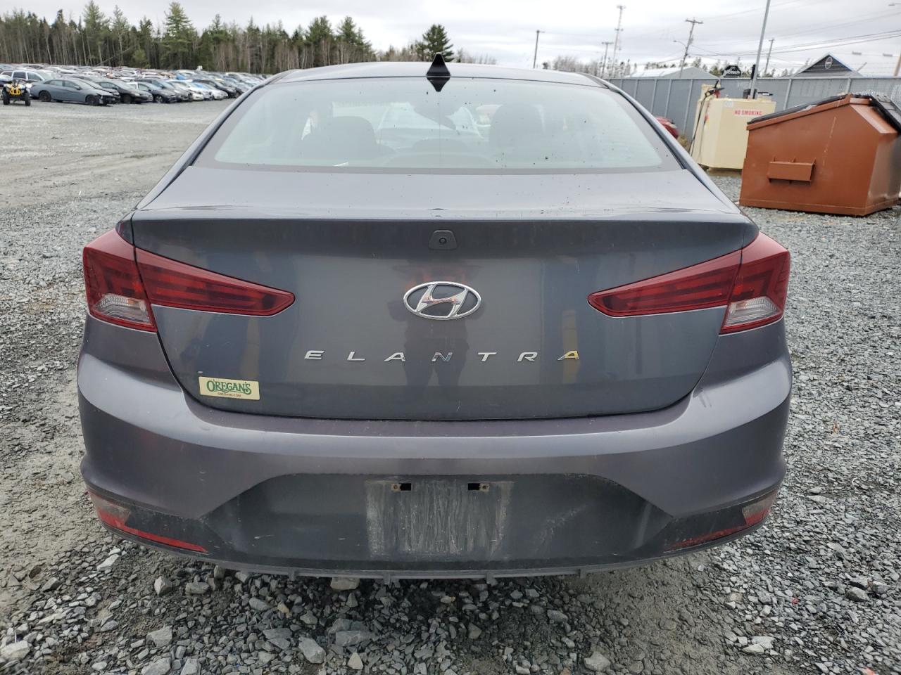 2019 Hyundai Elantra Sel VIN: KMHD84LF6KU869226 Lot: 53955874