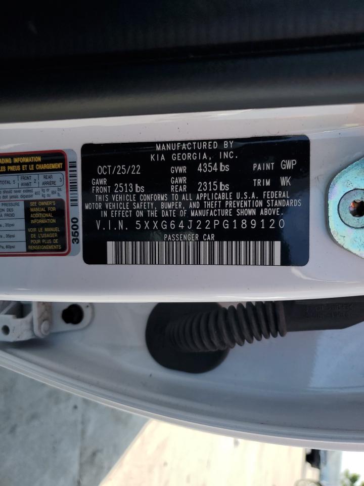 2023 Kia K5 Gt Line VIN: 5XXG64J22PG189120 Lot: 55168214