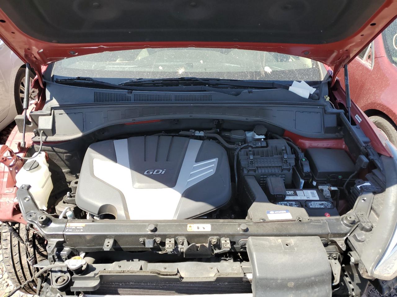 2014 Hyundai Santa Fe Gls VIN: KM8SR4HF5EU035949 Lot: 55880774