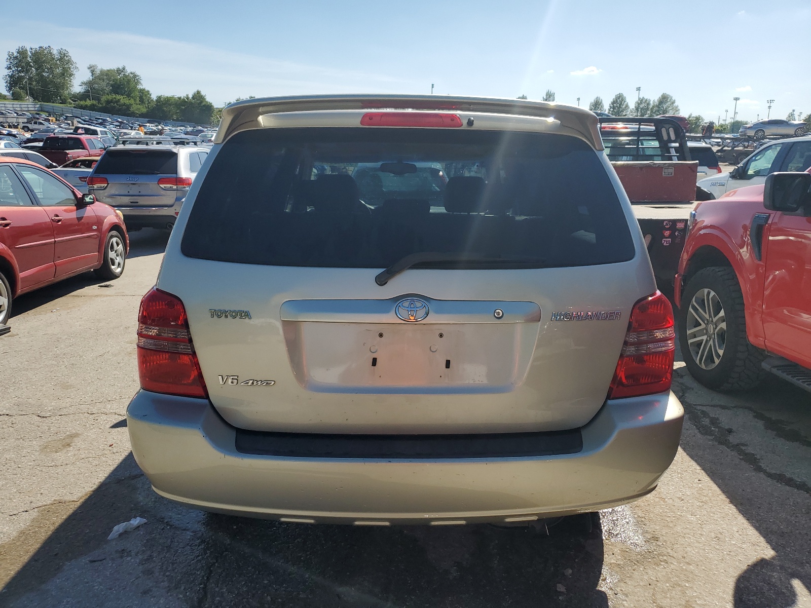 JTEHF21A430105483 2003 Toyota Highlander Limited