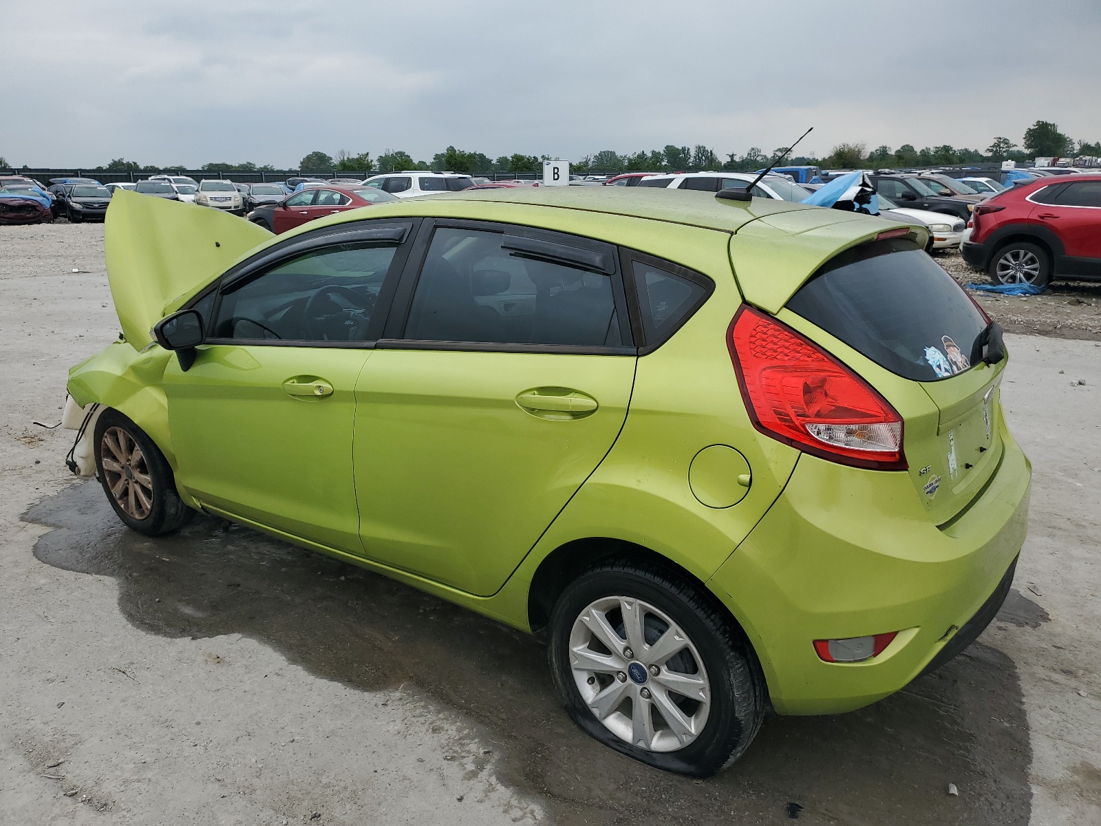 2013 Ford Fiesta Se vin: 3FADP4EJ5DM192076