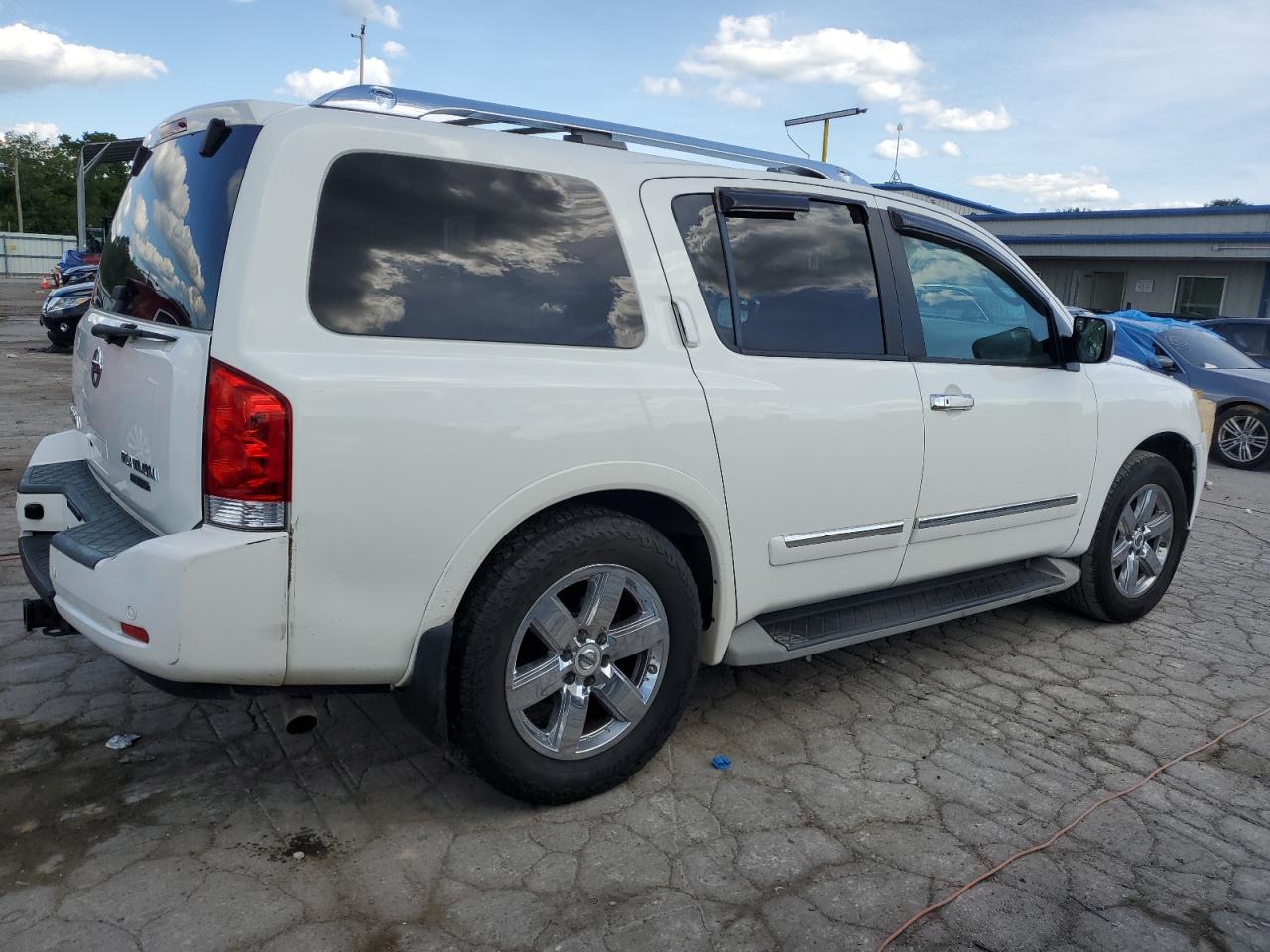 2010 Nissan Armada Platinum VIN: 5N1BA0NF4AN613287 Lot: 57248124