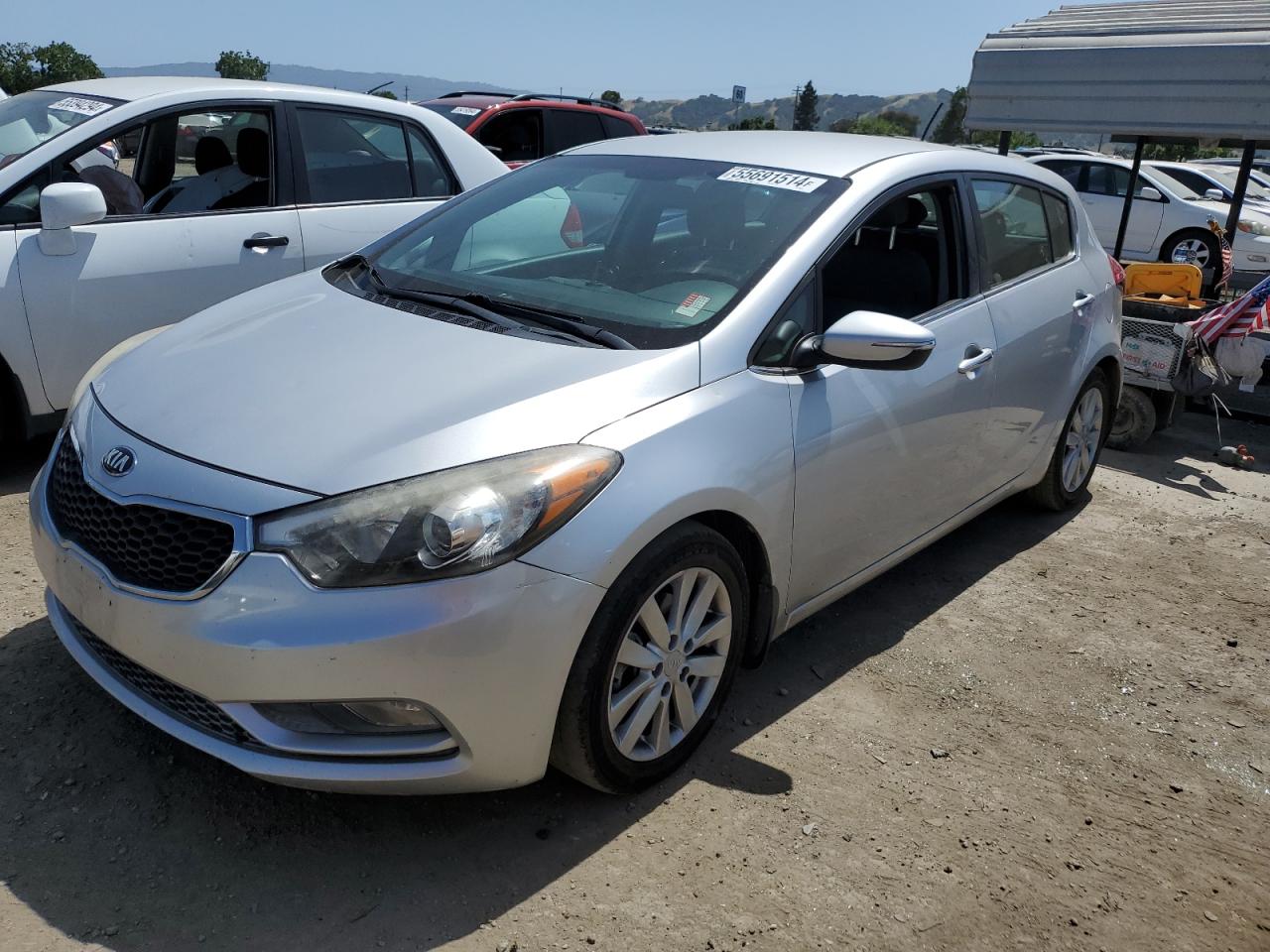 2015 Kia Forte Ex VIN: KNAFX5A85F5302772 Lot: 55691514