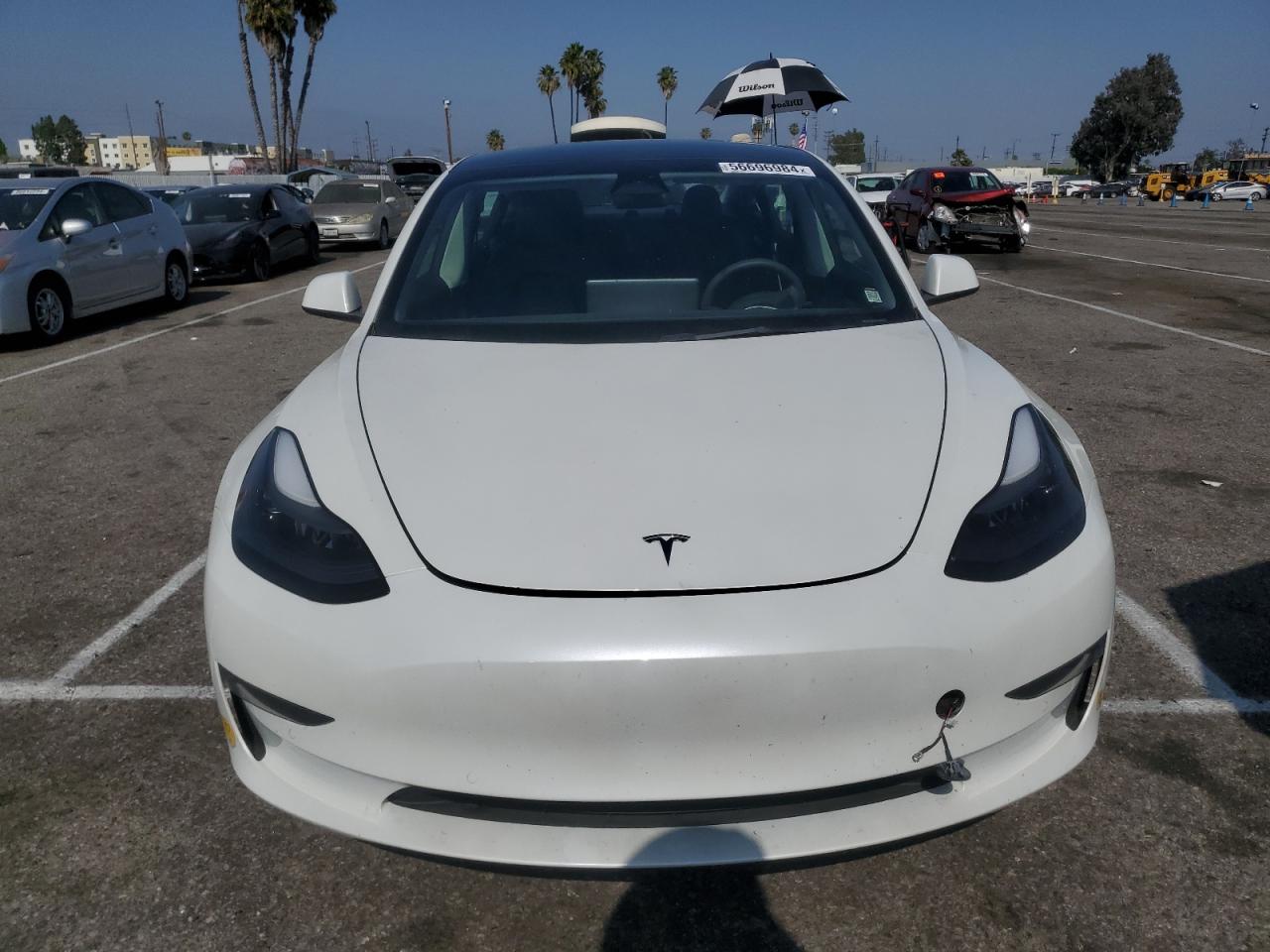 VIN 5YJ3E1EB4NF307906 2022 TESLA MODEL 3 no.5