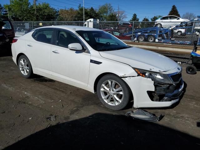 Sedans KIA OPTIMA 2013 Biały
