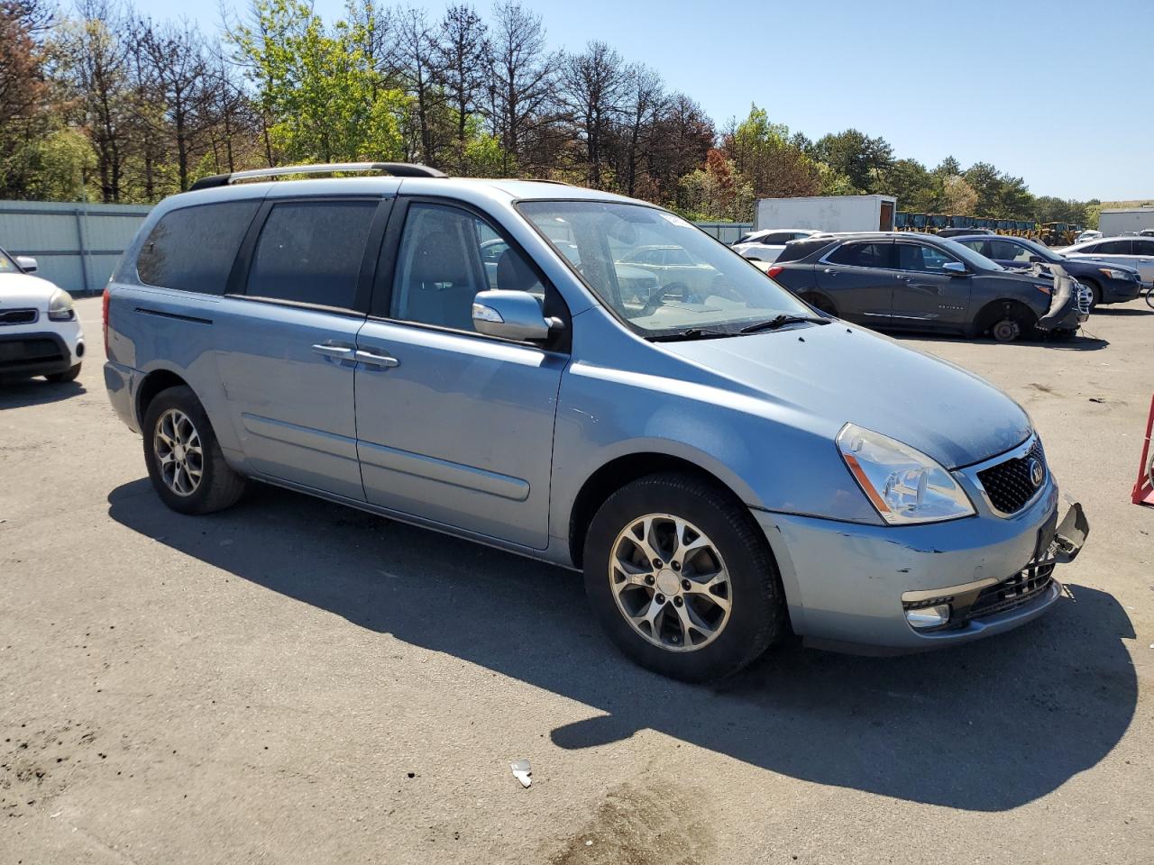 2014 Kia Sedona Lx VIN: KNDMG4C78E6541377 Lot: 55456294