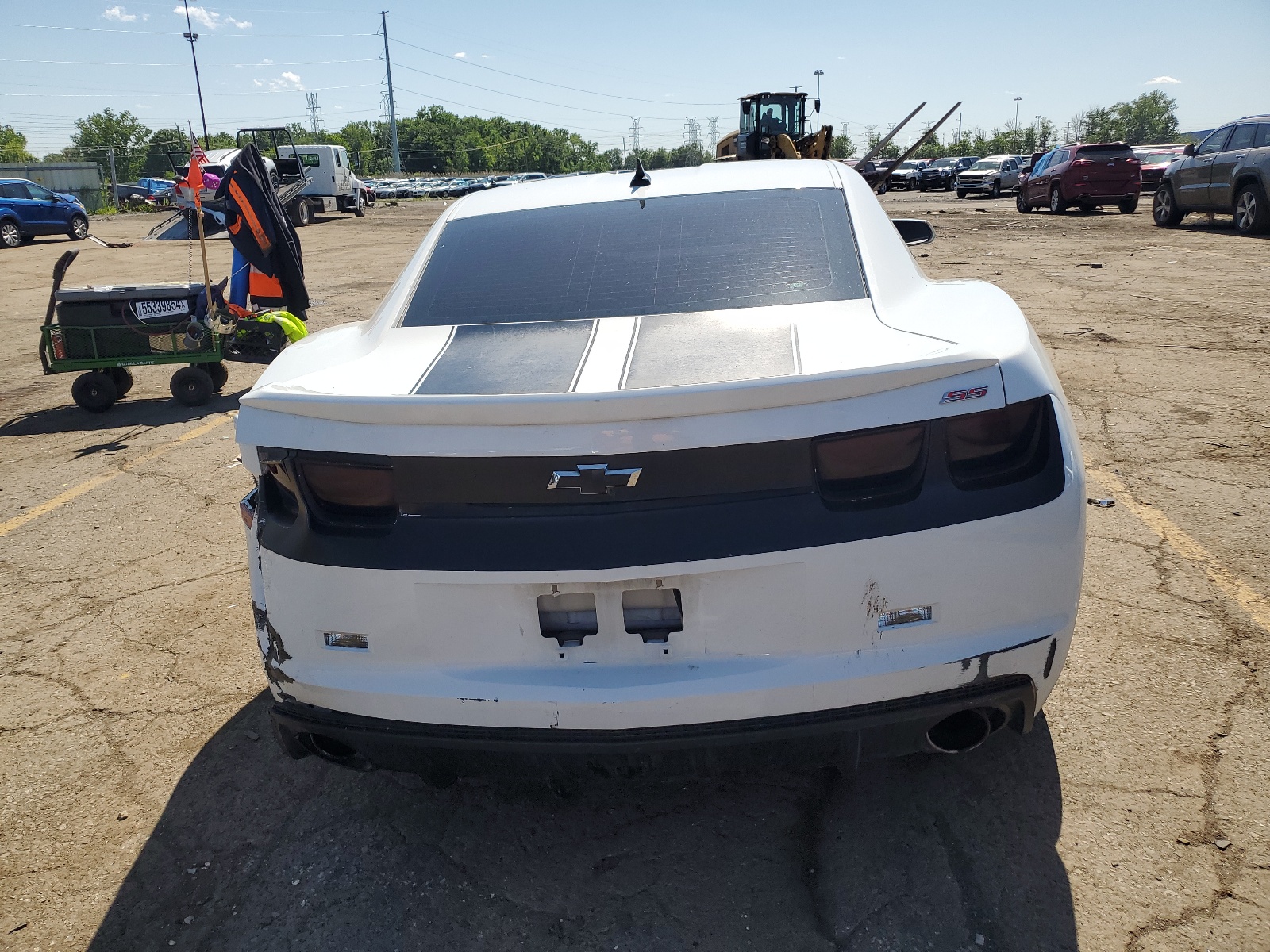 2G1FJ1EJ6B9134544 2011 Chevrolet Camaro Ss