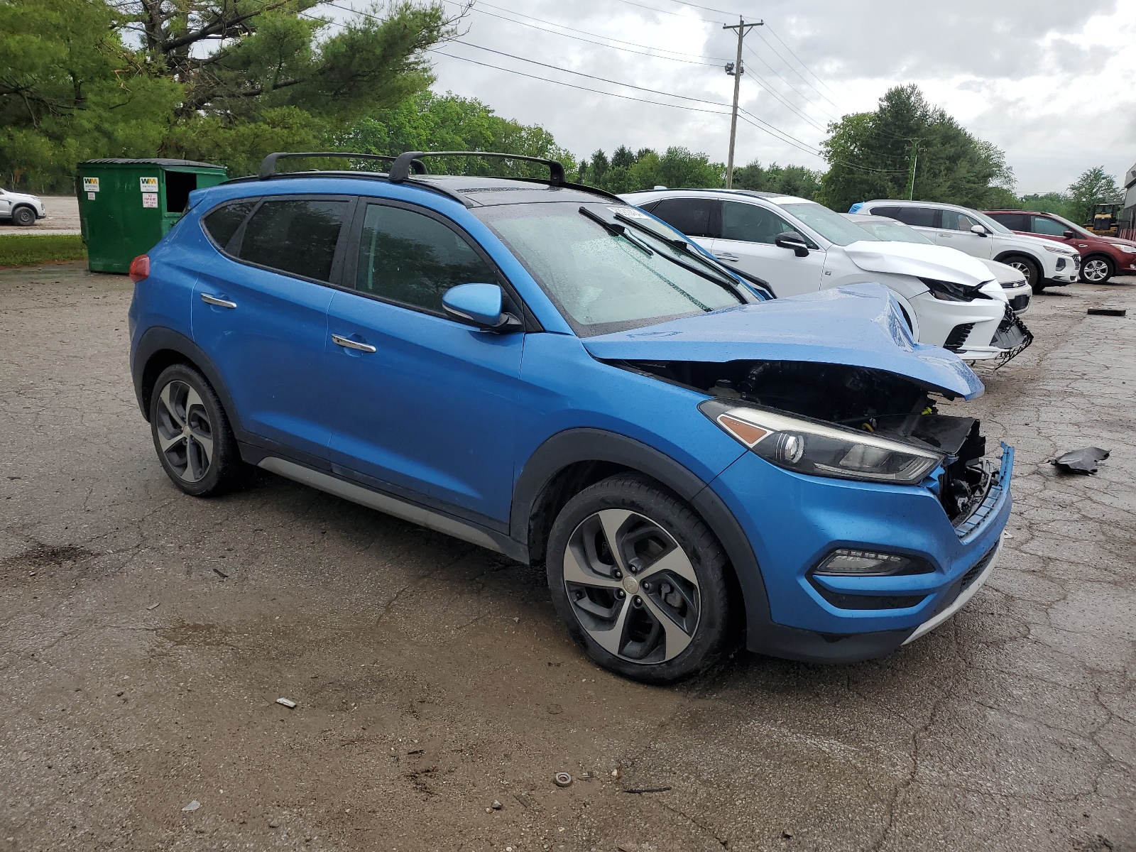 2017 Hyundai Tucson Limited vin: KM8J33A24HU368078