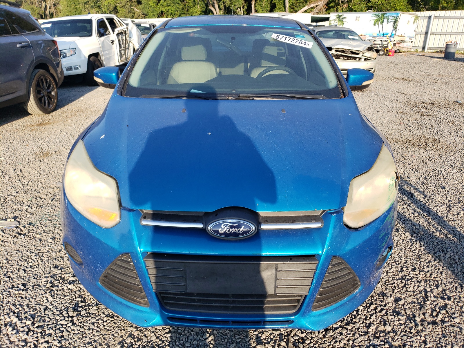 2014 Ford Focus Se vin: 1FADP3F27EL252105