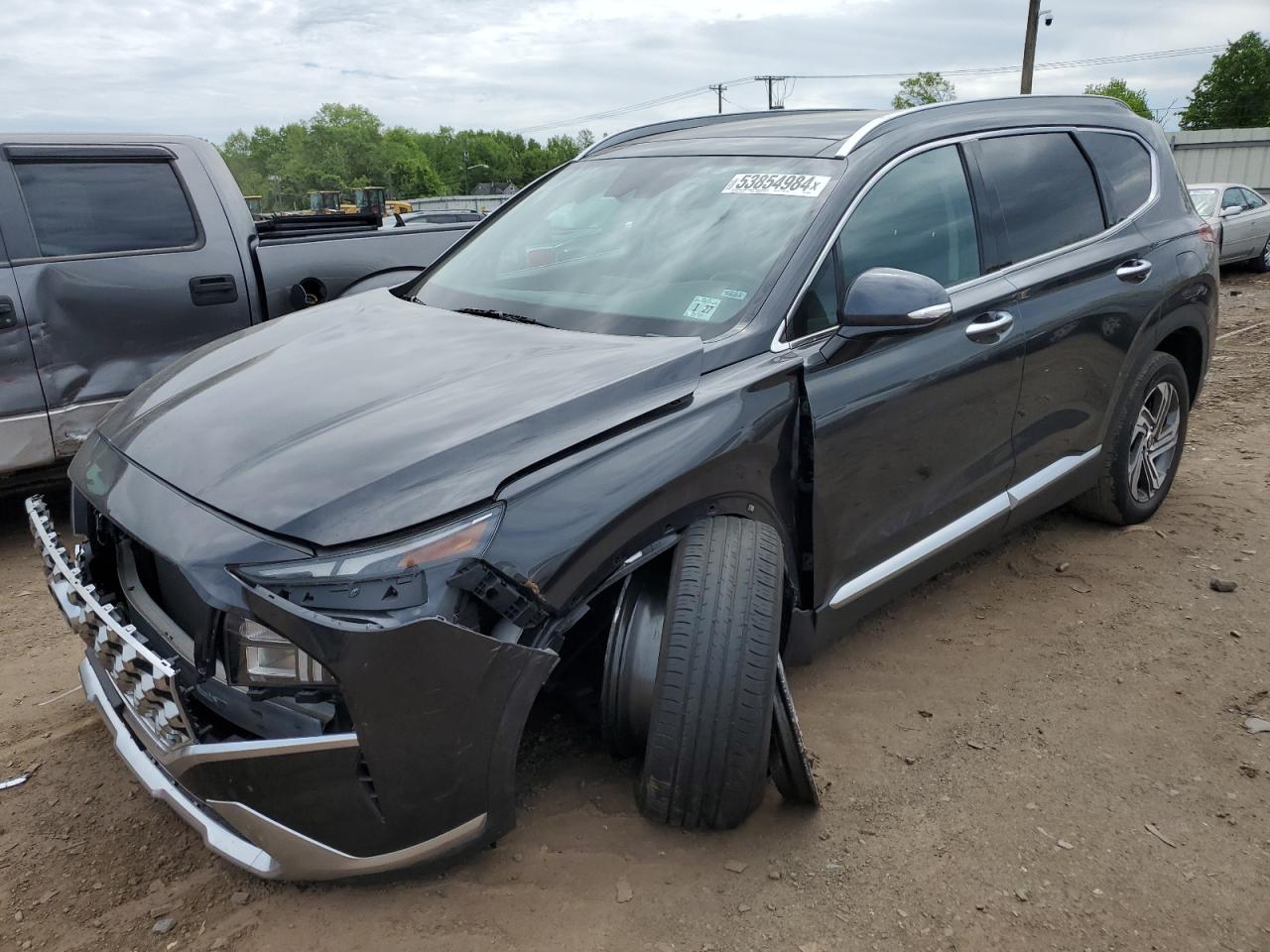 2022 Hyundai Santa Fe Sel продається в Hillsborough, NJ - Front End