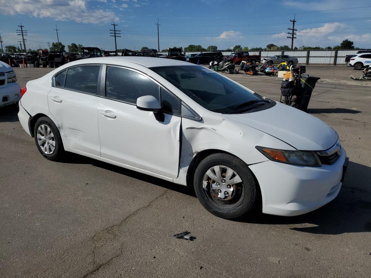 2012 Honda Civic Lx VIN: 2HGFB2F59CH592096 Lot: 56504634