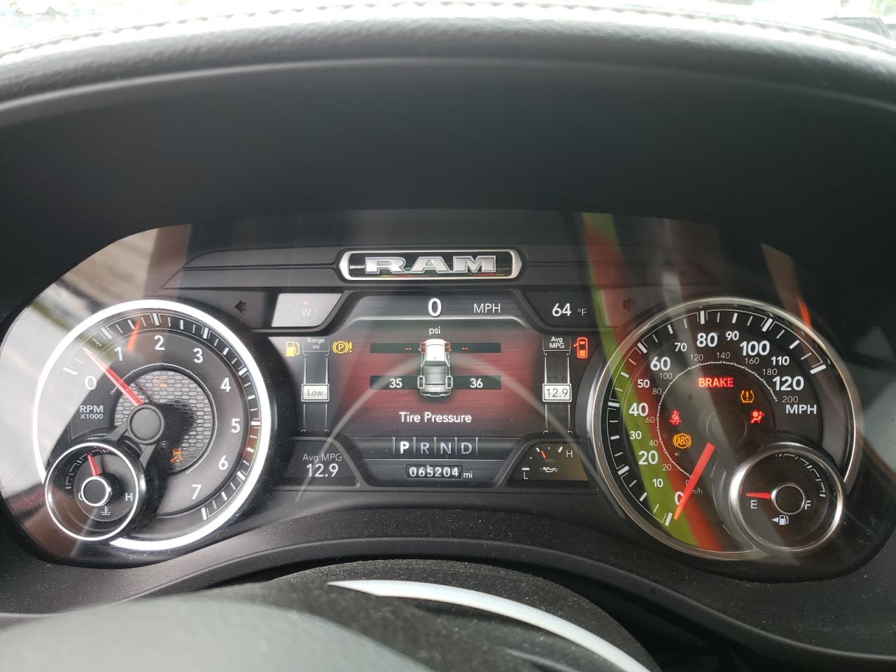 2019 Ram 1500 Laramie VIN: 1C6SRFRT5KN879040 Lot: 56252974