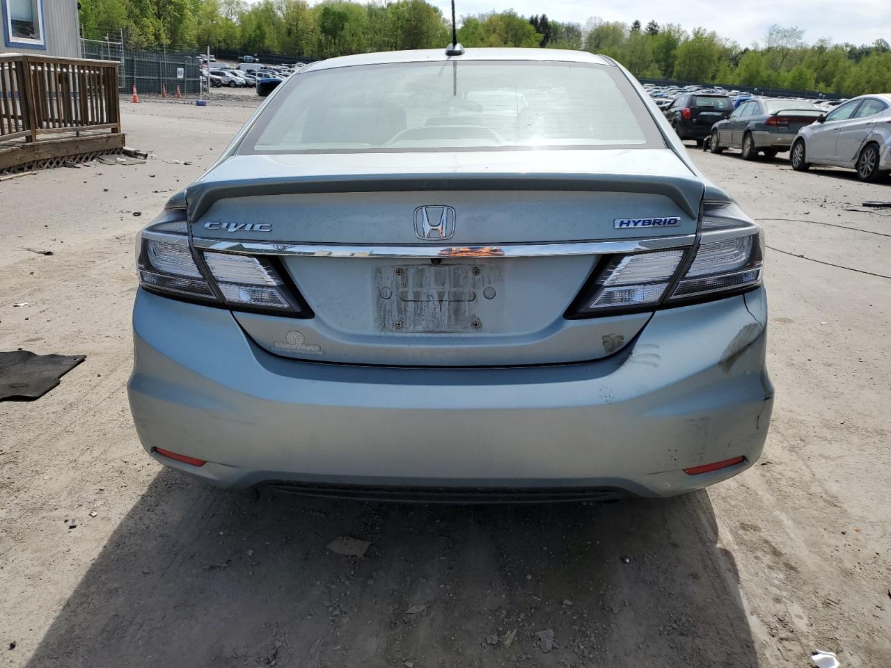 2015 Honda Civic Hybrid VIN: 19XFB4F22FE001476 Lot: 53245844