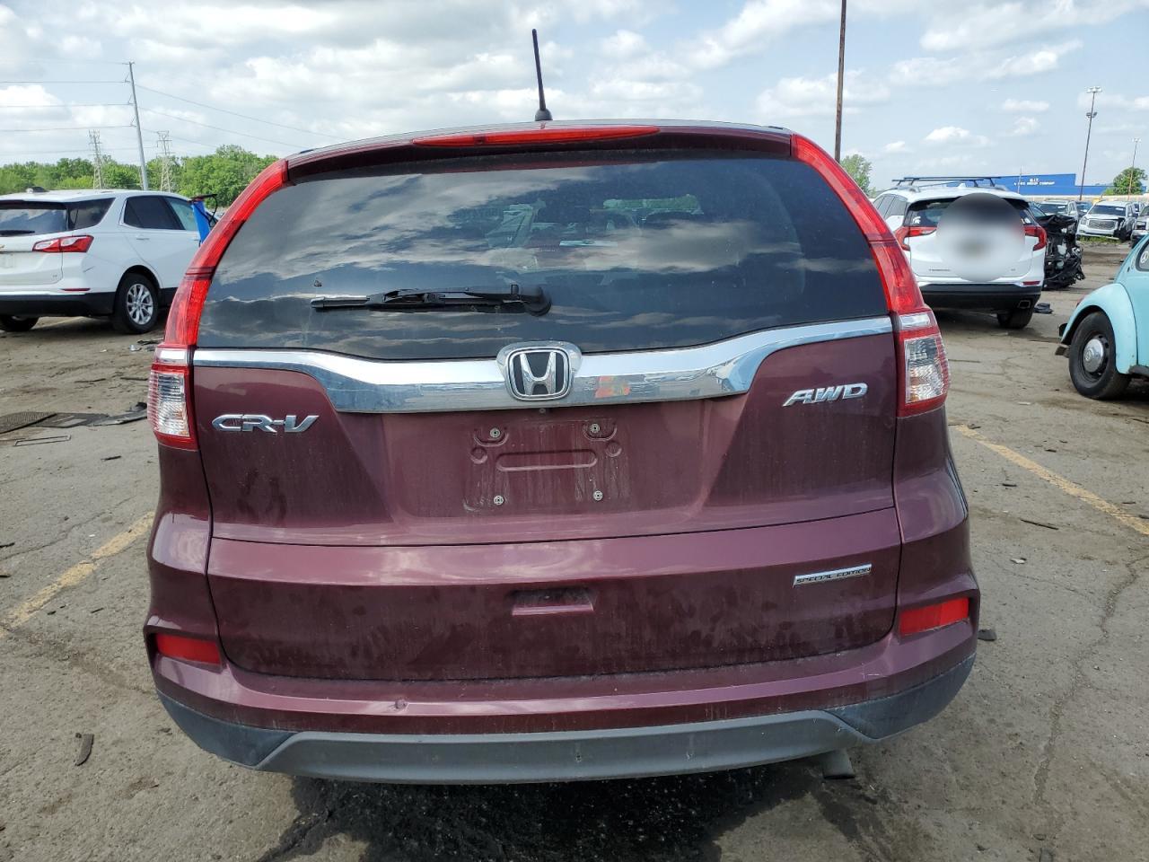 2016 Honda Cr-V Se VIN: 2HKRM4H47GH695021 Lot: 55747064