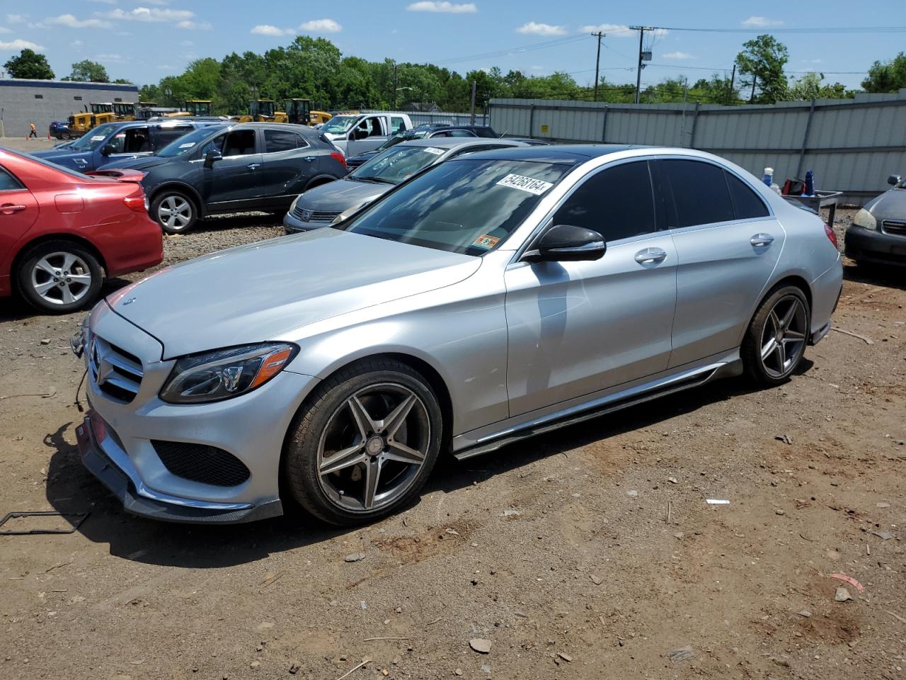 55SWF4KBXFU024247 2015 MERCEDES-BENZ C CLASS - Image 1