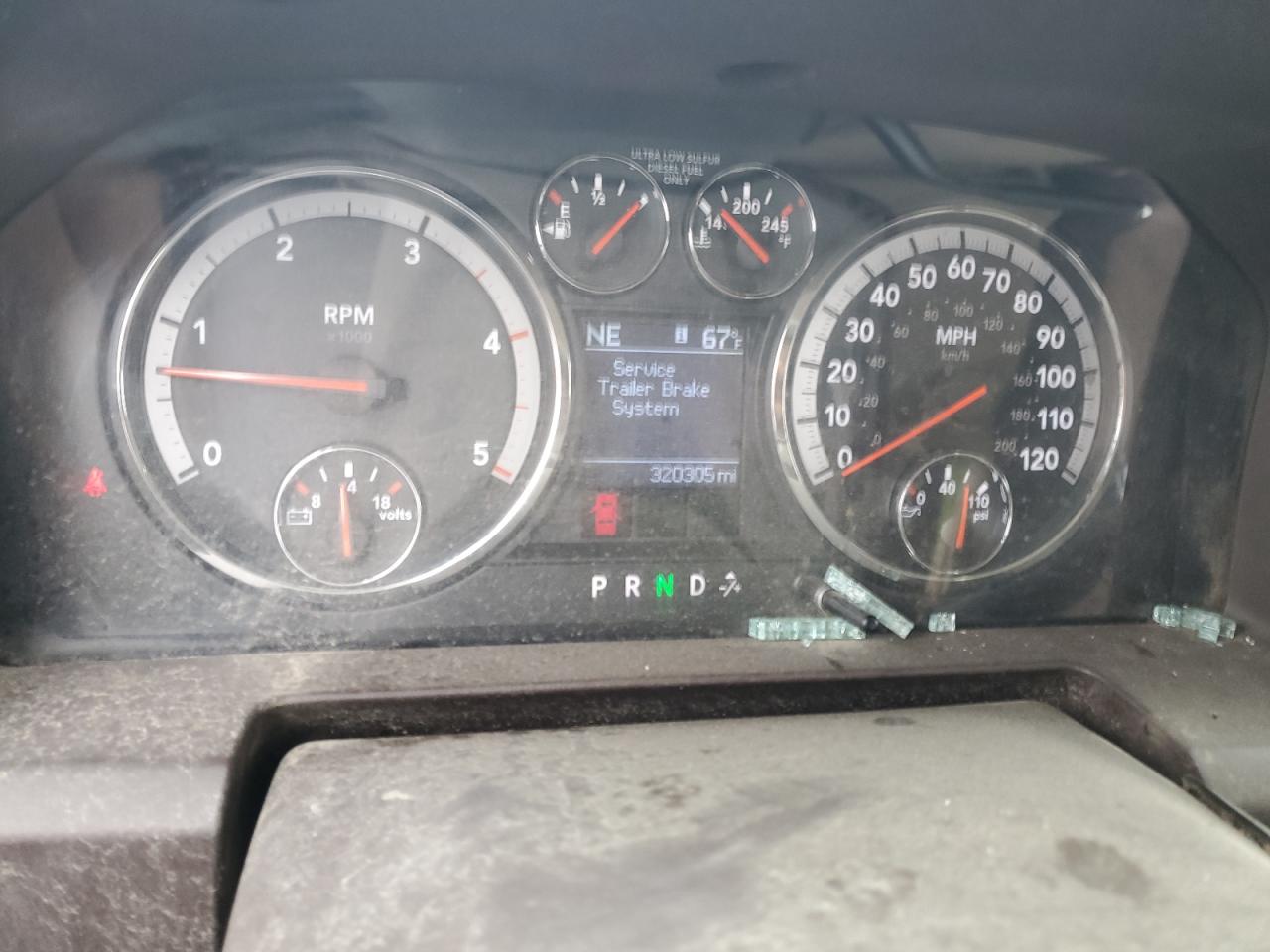 2010 Dodge Ram 2500 VIN: 3D7UT2CL0AG135119 Lot: 53816824