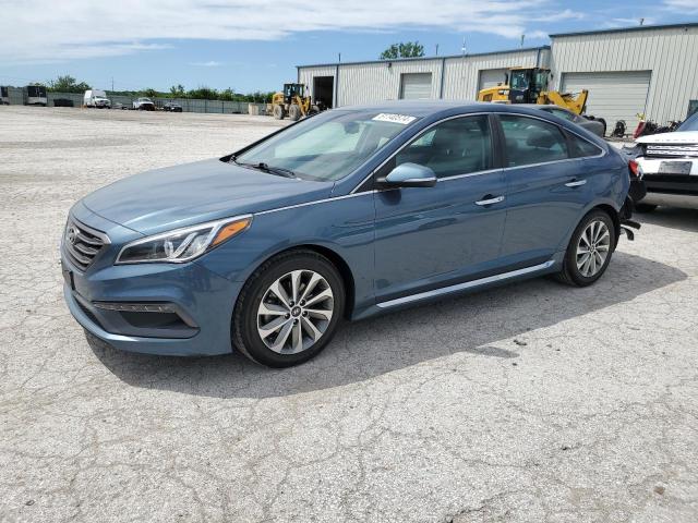 2016 Hyundai Sonata Sport за продажба в Kansas City, KS - Rear End