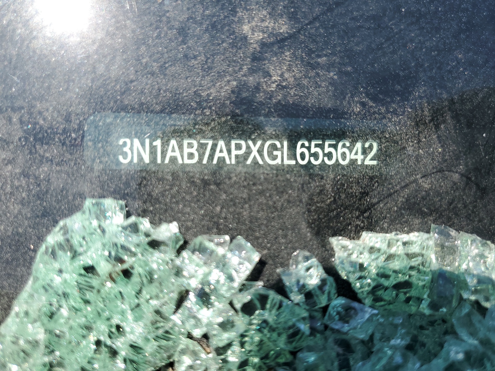 3N1AB7APXGL655642 2016 Nissan Sentra S