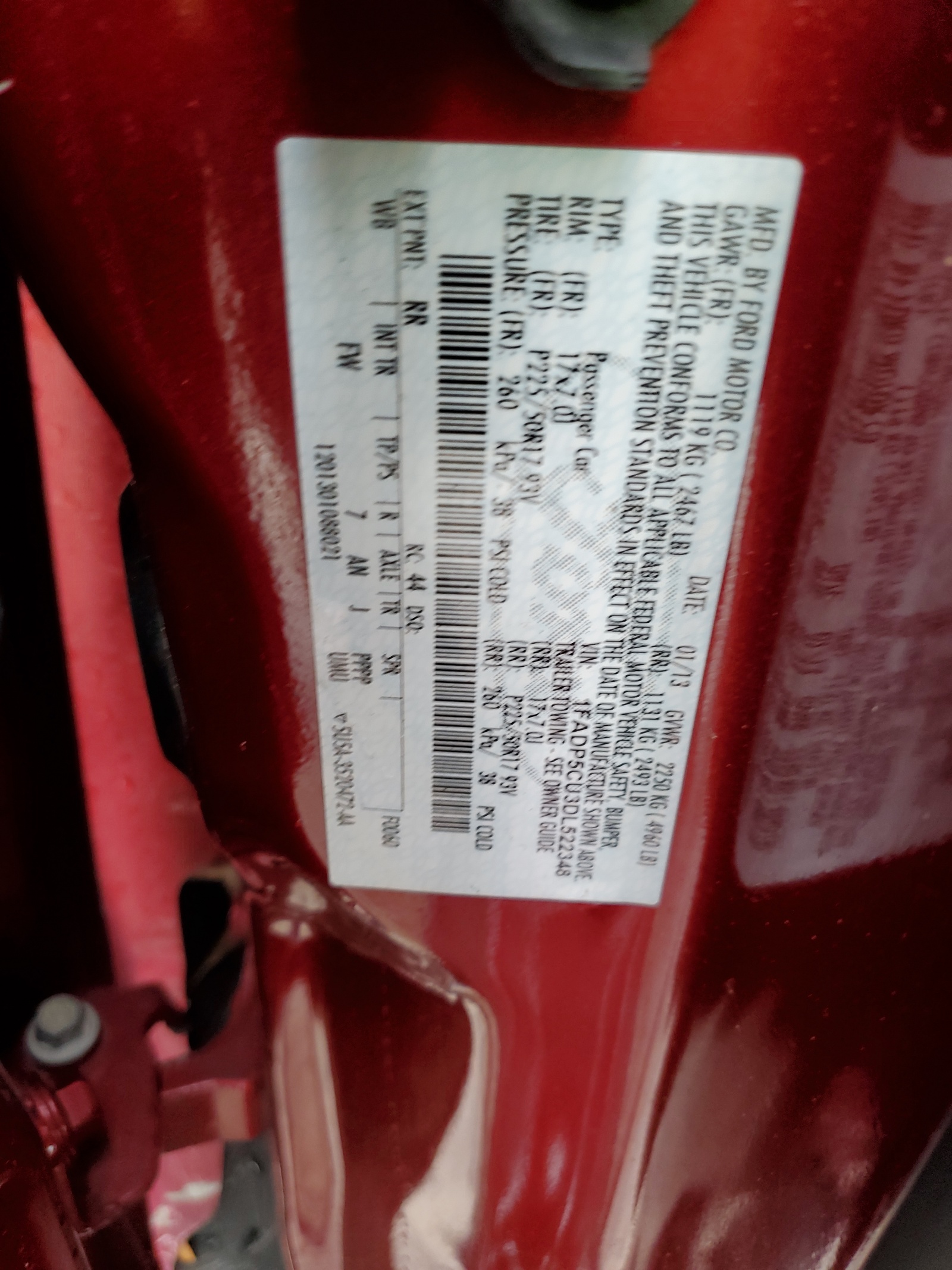 1FADP5CU3DL522348 2013 Ford C-Max Premium