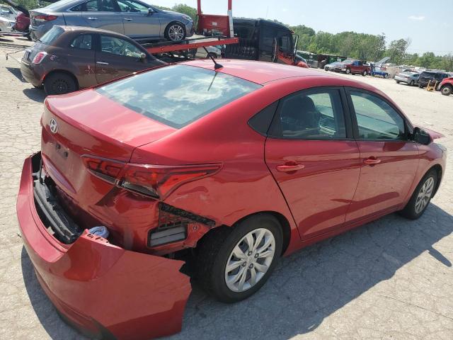  HYUNDAI ACCENT 2021 Красный