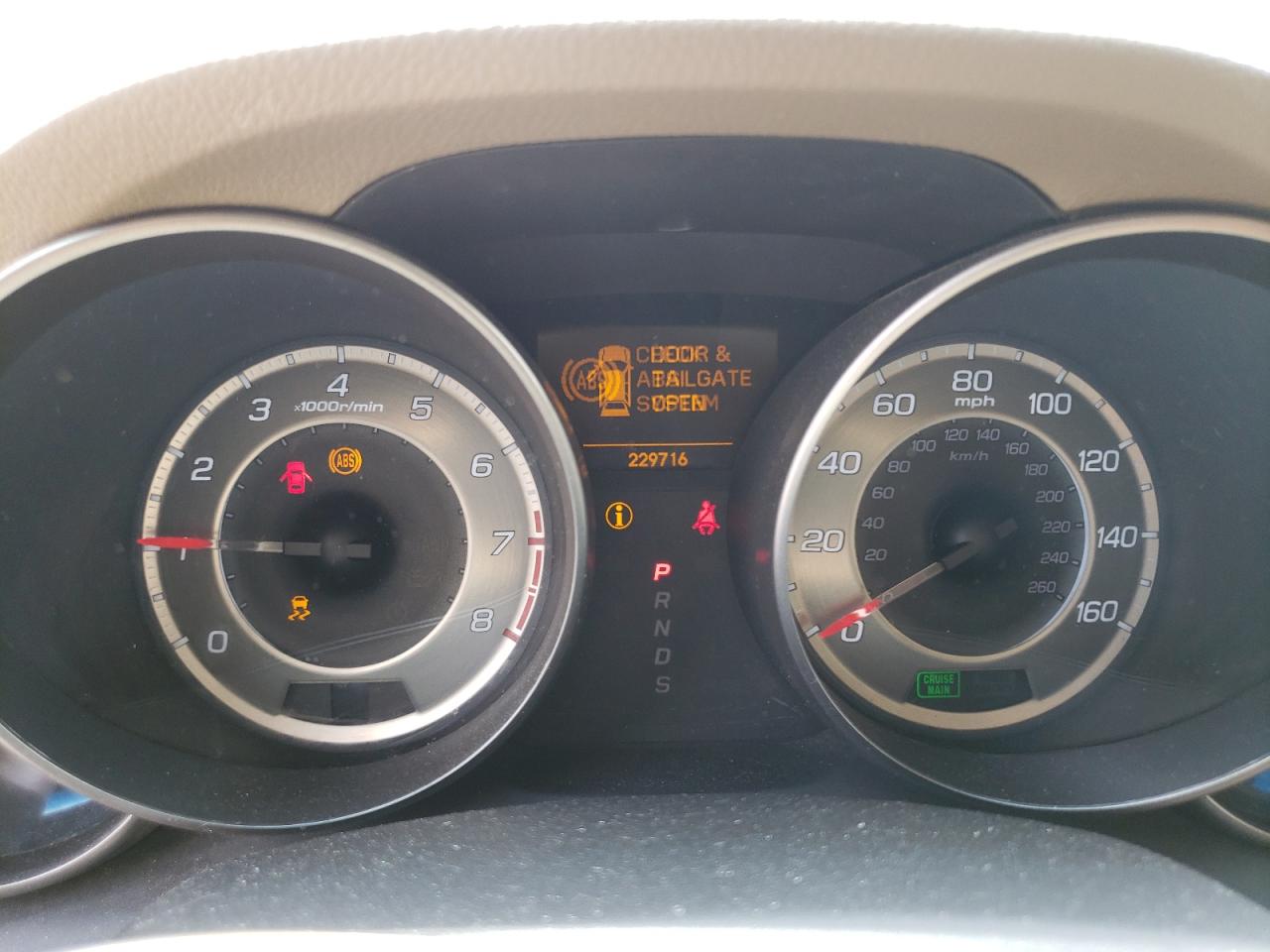 2012 Acura Mdx VIN: 2HNYD2H26CH524286 Lot: 54687324