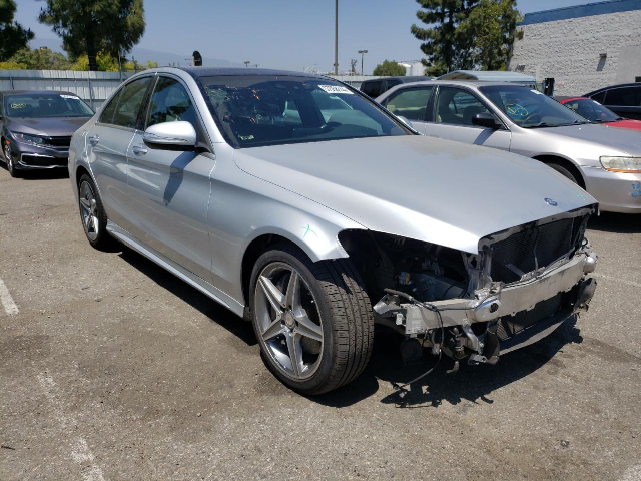 VIN 55SWF6GB4FU011966 2015 MERCEDES-BENZ C-CLASS no.4