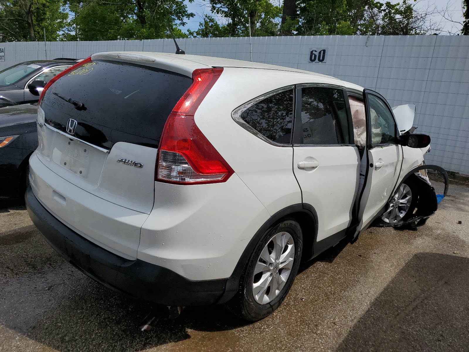 2013 Honda Cr-V Ex vin: 5J6RM4H53DL018123