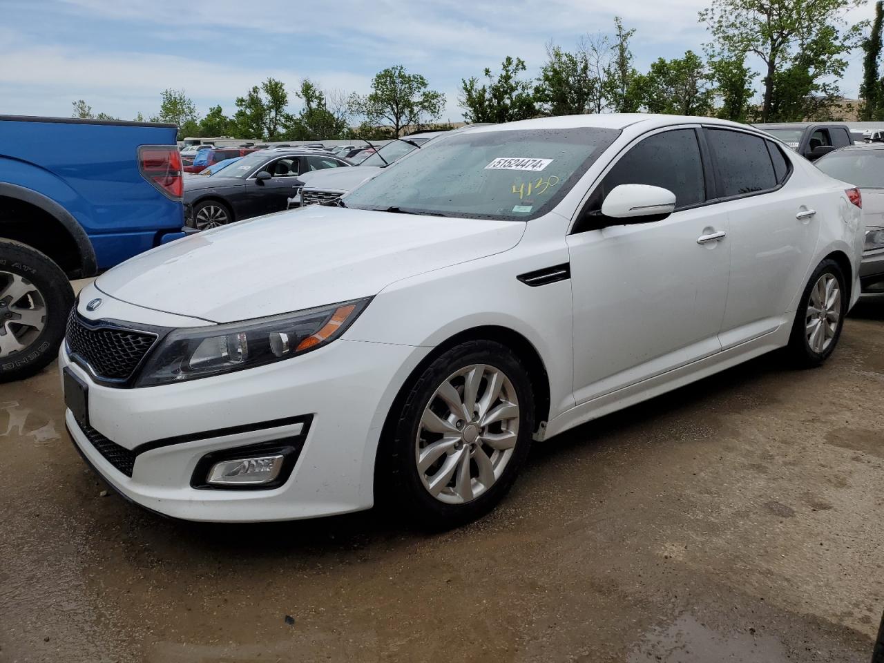 2014 Kia Optima Lx VIN: 5XXGM4A71EG340432 Lot: 51524474