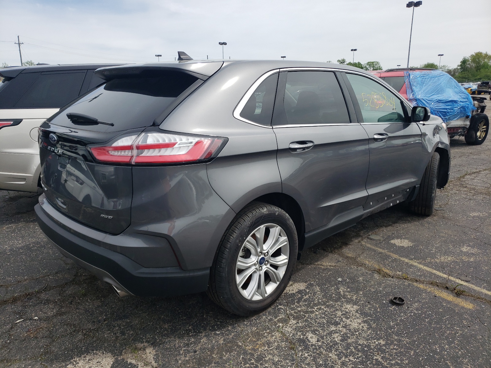 2022 Ford Edge Titanium vin: 2FMPK4K91NBB07183