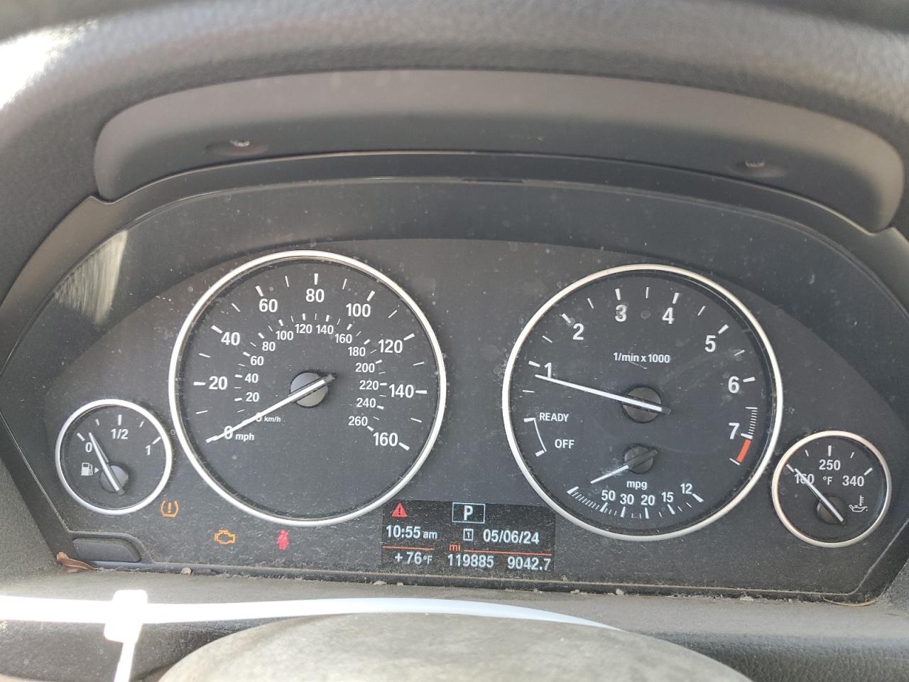 2014 BMW 328 I Sulev VIN: WBA3C1C57EK116239 Lot: 53871204