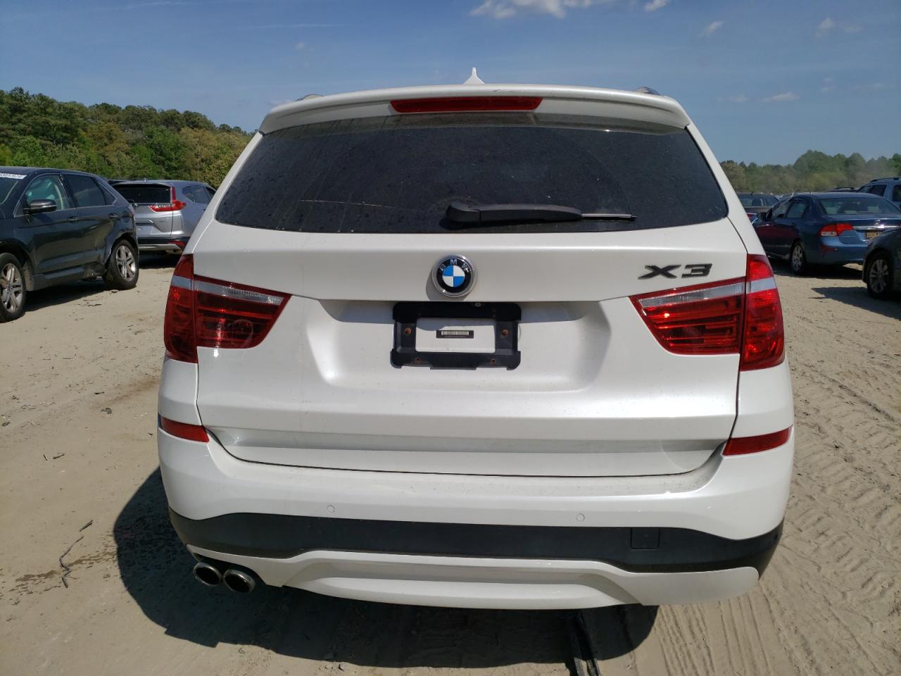 2017 BMW X3 xDrive28I VIN: 5UXWX9C32H0T16476 Lot: 53207194